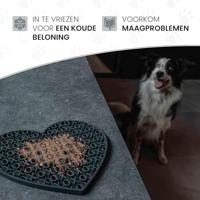 Eat Slow Live Longer Lick Mat Lovely Grey - thumbnail