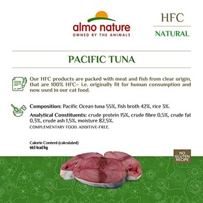 Almo Nature HFC Natural Pacifische tonijn natvoer kat (150 g) 24 x 150 g