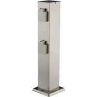 Heitronic 35461 Buitenstopcontact RVS Aanraakbeveiliging - thumbnail