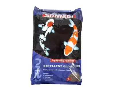 Sanikoi Excellent All-Round 6mm - Premium Vijvervoer voor Koi - Bevordert Groei & Kleur - 10L - thumbnail