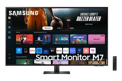 Samsung Smart Monitor M7 M70D 43" (LS43DM702UUXEN) Monitor Zwart