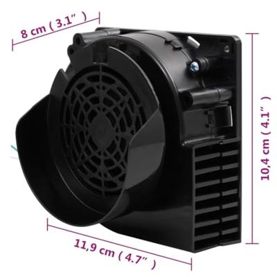 VidaXL Lichtslinger met 90 led&apos;s en ventilator 900 cm