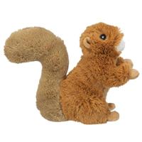 Trixie hondenspeelgoed eekhoorn pluche gerecycled 20 cm 2 st - thumbnail