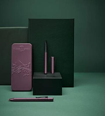 Faber Castell FC-201530 Balpen En Vulpen Faber-Castell Grip Berry In Giftbox