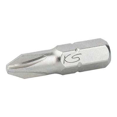 KS Tools 911.2396 9112396 Kruis-bit PH 0 Speciaal staal Vernikkeld C 6.3 1 stuk(s) KS Tools 911.2396 9112396 Kruis-bit PH 0 Speciaal staal Vernikkeld C 6.3 1 stuk(s)