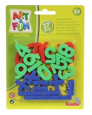 Simba Art en fun magneet cijfers, 37-delig