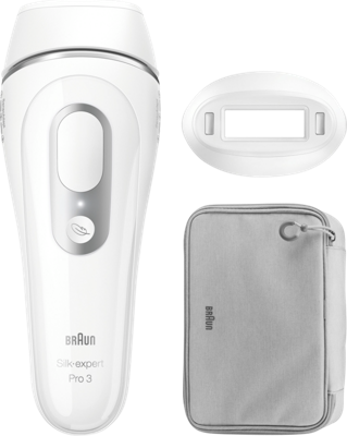 Pulserend licht epilator - BRAUN - PL3020 - 3 intensiteitsniveaus - 300.000 flitsen - Gezicht en lichaam Pulserend licht epilator - BRAUN - PL3020 - 3 intensiteitsniveaus - 300.000 flitsen - Gezicht en lichaam