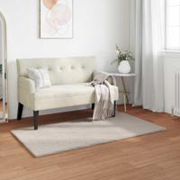 Nep Konijnenbont Tapijt Olite Beige 60 x 110 cm Polyester - thumbnail