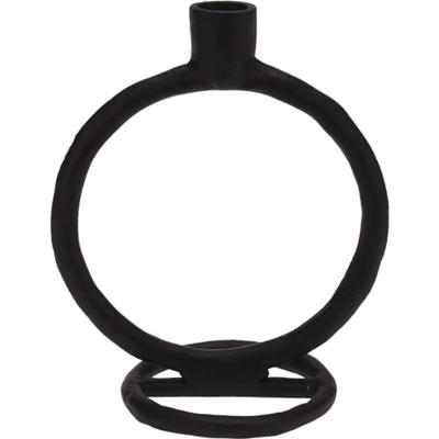 Candle Holder 19 cm Zwart kerst Nampook - Nampook