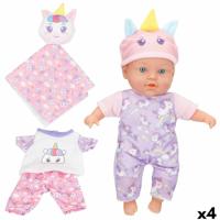 Babypop Colorbaby 21 x 32 x 9,5 cm 4 Stuks - thumbnail