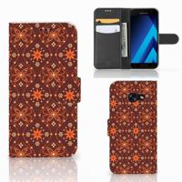 Samsung Galaxy A5 2017 | Telefoon Hoesje | Batik Brown - thumbnail