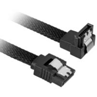 Sharkoon Sata III 90° sleeve kabel - thumbnail