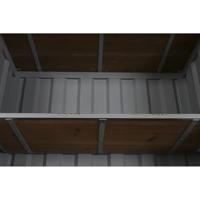 Planken Home ESPRIT Grijs Hemelsblauw Metaal Hout MDF 87 x 44 x 168,5 cm - thumbnail