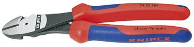 Knipex 74 22 200 74 22 200 Werkplaats Kracht-zijsnijtang Met facet 200 mm