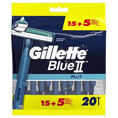 Gillette Gillette Wegwerp Scheermes - Blue II 20 stuks