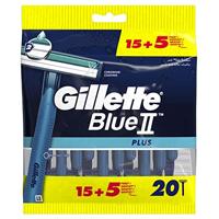Gillette Gillette Wegwerp Scheermes - Blue II 20 stuks - thumbnail