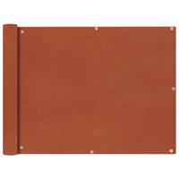 Balkonscherm Oxford textiel 90x600 cm terracotta - thumbnail