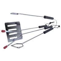 Basic Bbq gereedschapset 3-delig - thumbnail