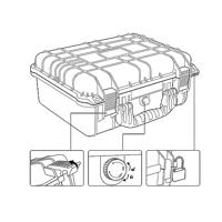 TOOLCRAFT Outdoorkoffer 1 stuks Universeel (l x b x h) 420 x 330 x 174 mm - thumbnail