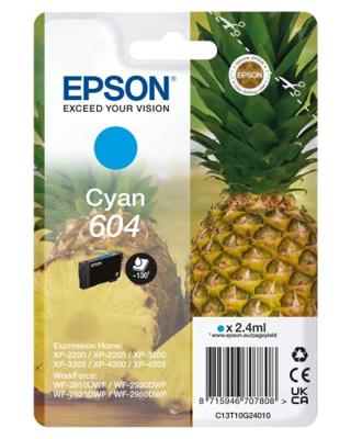 Originele inkt cartridge Epson 604 Cyaan