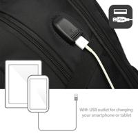 Rugtas voor Laptop en Tablet met USB Uitgang Ewent EW2526 15,6" - thumbnail