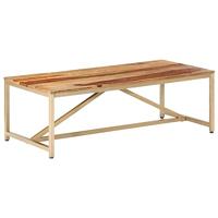 VidaXL Salontafel 120x60x40 cm massief hout - thumbnail