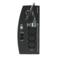 ONLINE USV-Systeme YUNTO 500 Line-Interactive 500VA 3AC-uitgang(en) Compact Zwart UPS - thumbnail