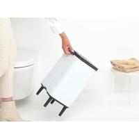 Brabantia Bo hi afvalemmer 12 liter met kunststof binnenemmer white - thumbnail