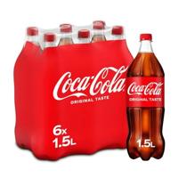 Coca-Cola frisdrank, fles van 1,5 l, pak van 6 stuks - thumbnail