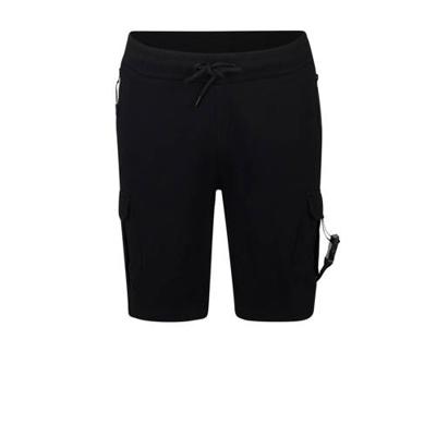Shoeby slim fit sweatshort Hein zwart Shoeby slim fit sweatshort Hein zwart
