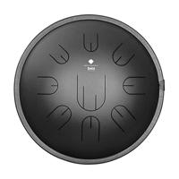 Sela SE 380 Melody Tongue Drum D Kurd 14 inch Black incl. draagtas - thumbnail