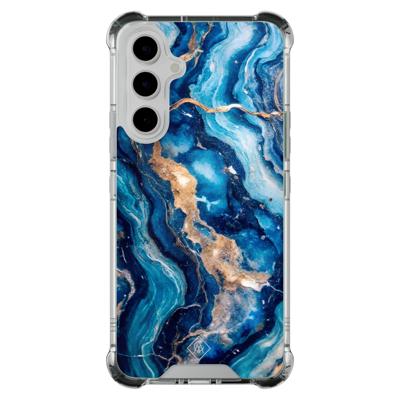 Samsung Galaxy A54 shockproof hoesje - Ocean marble Samsung Galaxy A54 shockproof hoesje - Ocean marble