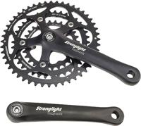 STRONGLIGHT crankstel "impact" crankset strongl.impact 28/38/48t black - thumbnail