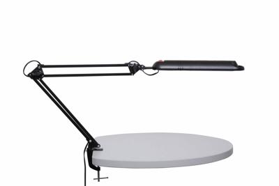 Maul MAULantlantic 8203590 LED-klemlamp LED LED vast ingebouwd D (A - G) 9 W Zwart