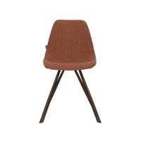 Dutchbone Franky eetkamerstoel bouclé Terra - thumbnail