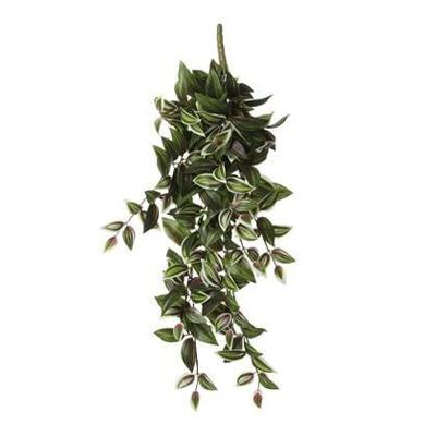 Mica Decorations kunst hangplant tradescantia 54cm groen