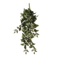 Mica Decorations kunst hangplant tradescantia 54cm groen - thumbnail