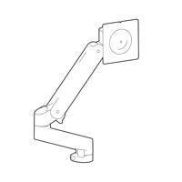 Ergotron 98-734-293 Montageset 86,4 cm (34) Draaibaar, Kantelbaar, Zwenkbaar, In hoogte verstelbaar - thumbnail
