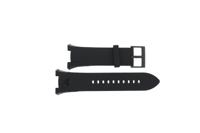 Horlogeband Armani AX1050 Silicoon Zwart 14mm - thumbnail