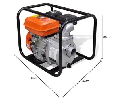 VidaXL Waterpomp benzine 50 mm 4800 w
