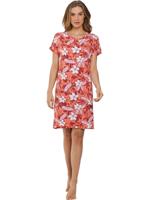 Bamboe nachthemd flamingoroze Pastunette - thumbnail