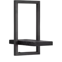 Wandplank Shelfmate E - Zwart - thumbnail
