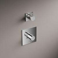 Hotbath Laddy Inbouw Thermostaat Met 1 Stopkraan 012 - Chroom - thumbnail