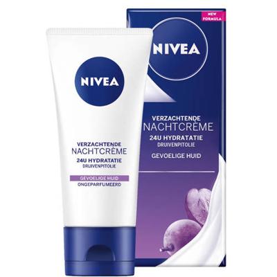 Nivea Essentials nachtcreme sensitive 50 Milliliter