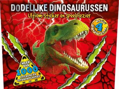 Dodelijke dinosaurussen stickerboek Dodelijke dinosaurussen stickerboek