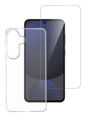 4Smarts 4smarts 541740, Cover, Samsung, Galaxy S26+, 17 cm (6.7), Transparent Set (hoesje + beschermglas) Samsung Galaxy S26+ Transparant