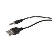 Audiocore AC870 B 2-weg 3 W Zwart, Grijs Bedraad - thumbnail