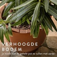 Elho Amber Grail 30 - Bruin - Ø 30 x H 28 cm - Binnen en Buiten - 100% gerecycled - thumbnail