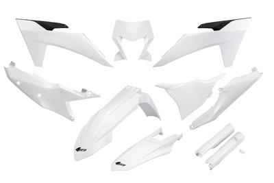UFO PLAST kappenset trim kit ufo ktm white