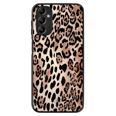 Samsung Galaxy A14 hoesje - Golden wildcat Samsung Galaxy A14 hoesje - Golden wildcat